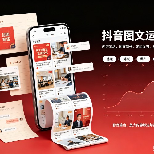 雨城抖音图文代运营服务